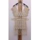 Very Fashion 100% Cotton Women Crochet Tassels Tops