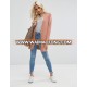 New Korea Loose Long Sleeves Lady Knit Sweater Coat Woolen Women Cardigans